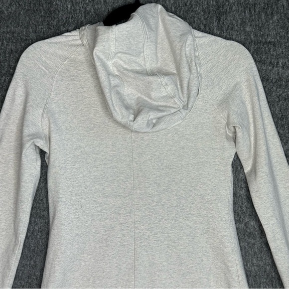 Athleta | Sweatshirt Hoodie Tunic Dress in Gray‎  Workout Athletic Sporty Sz XS - Picture 11 of 13